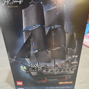 LEGO Pirate Ship with Black Sails
